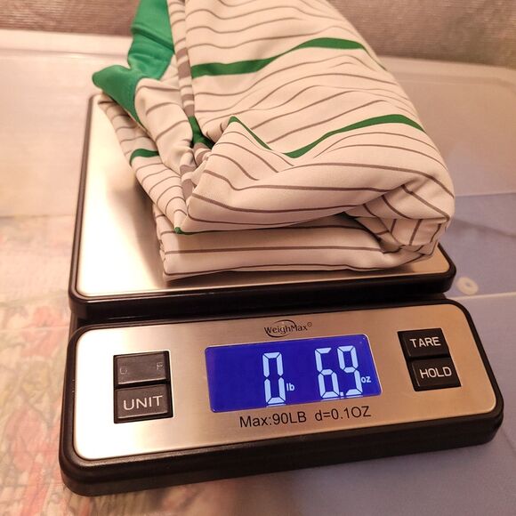 Oakley Polo Shirt Mens XL Striped Green, White Hydrolix Performance - Picture 14 of 14